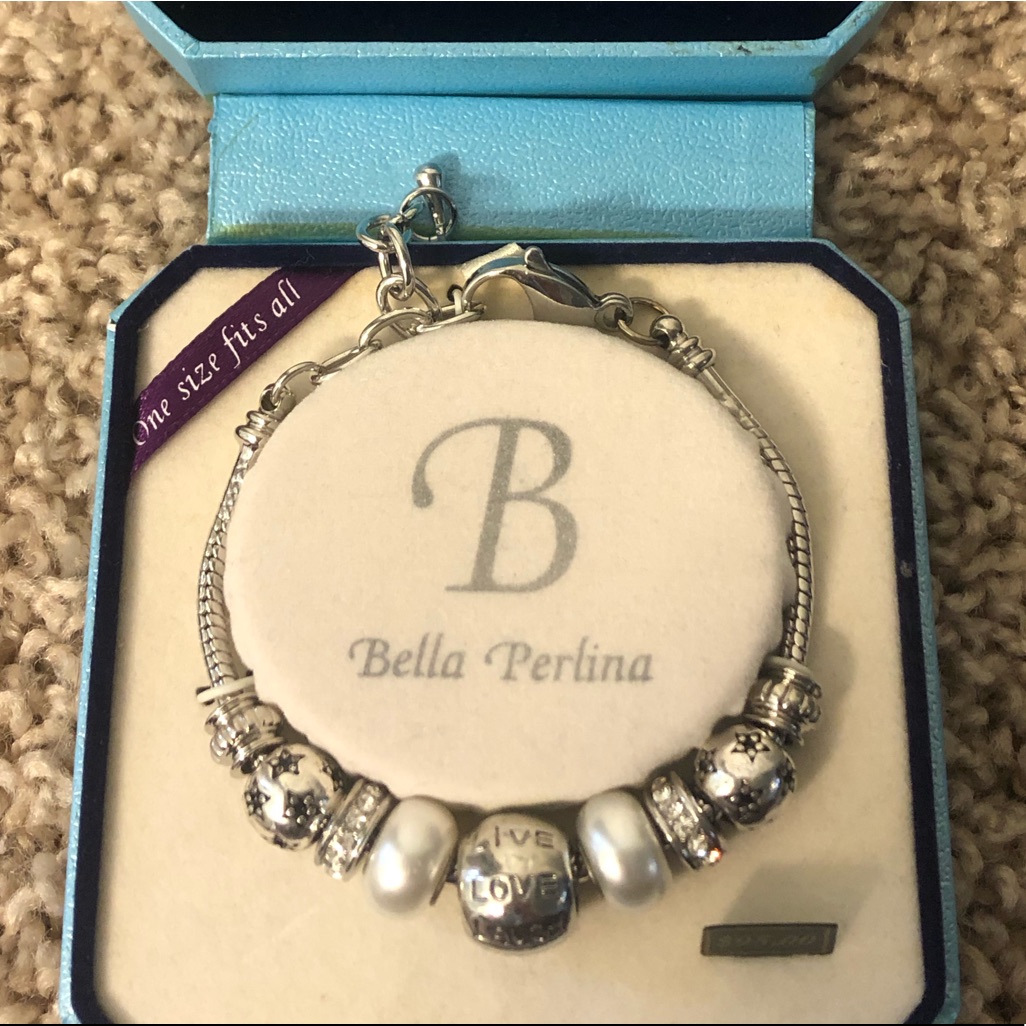 Charm Bracelet From Bella Perlina. Never Been Worn